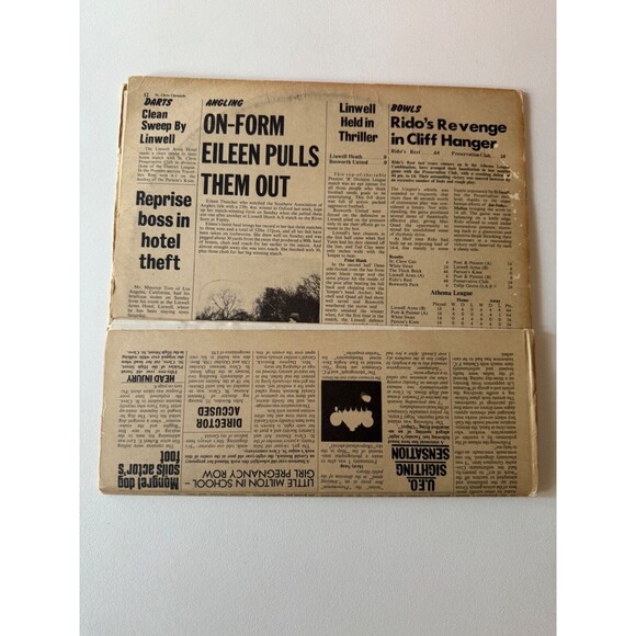 Jethro Tull Thick As A Brick LP 1972 White Label DJ Promo MS 2072 VG Newspaper - Picture 2 of 16